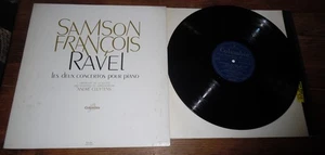 FRANCOIS SAMSON Ravel Piano Concertos FRENCH STEREO LP Cluytens Columbia FCX 836 - Picture 1 of 3