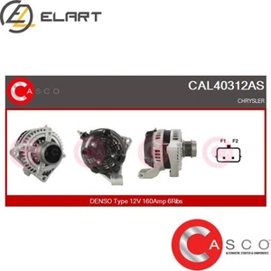 ALTERNATOR CAL40312AS FOR CHRYSLER VOYAGERIV EGA/EGM 3.3L 6cyl VOYAGER IV - Picture 1 of 8