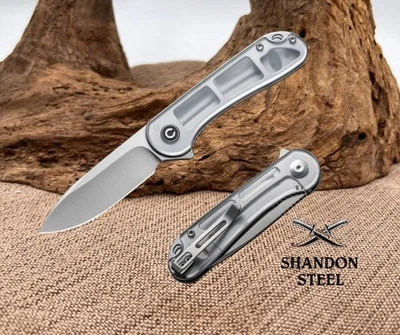 Cuchillo Plegable Civivi Elementum Linerlock Herramienta 3" D2 Hoja de Acero Mango Lexan Foto 1 de 3