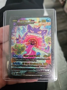 Gengar Vmax Black Foil Fan Art Vinyl Sammler Pokemon Karte 271/264 - Bild 1 von 5
