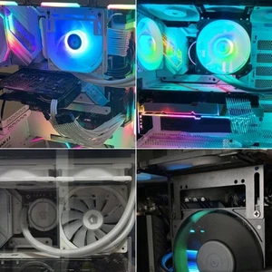 PC Water Cooling Radiator Bracket Water Tank Reservoir Support Water Pump Holder - Afbeelding 1 van 9