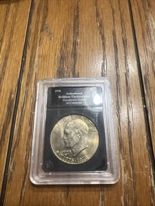 Moneta Dollaro Eisenhower 1976 Autenticata Brillante Non Circolata BA17-00040_029 - Foto 1 di 4