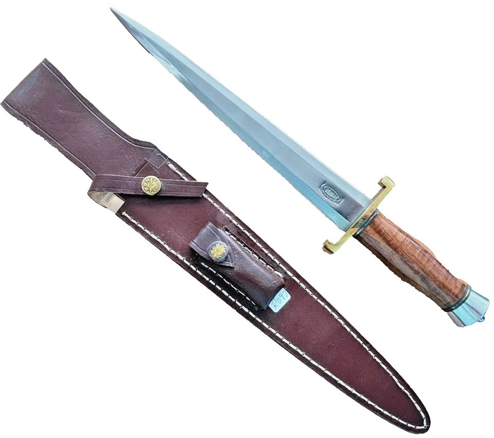 RBH CUSTOM KNIVES Large Fixed Blade Stiletto Toothpick 17" KNIFE Dagger USA MADE - Image 1 of 4
