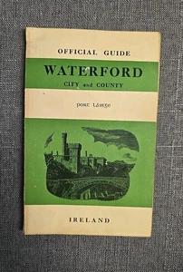 Vintage Official Guide Waterford City and County Ireland Folding Map + Pictures - Bild 1 von 9