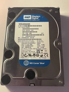 WESTERN DIGITAL WD 640GB 7200 RPM INTERNAL HARD DISK DRIVE - WD6400AAKS - Picture 1 of 3