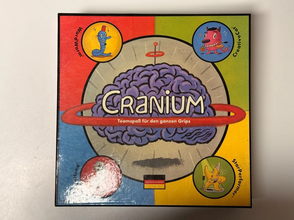Cranium Hasbro Brettspiel 2011 Spiel Mit neuer Knete Familienspiel vollständig - Bild 1 von 4