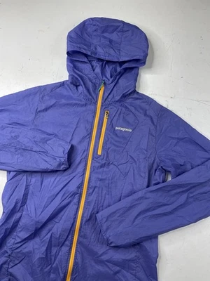 Patagonia Houdini дождевик женщин средний ветровка фиолетовый ультралегкий толстовка с капюшоном - Изображение 1 из 4