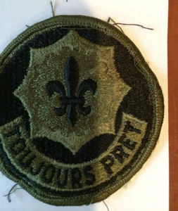 Patch Vintage US Army 2° Reggimento Cavalleria Corazzata Sottomessa #155 - Foto 1 di 1