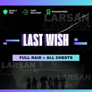 Last Wish - Full Run + All Secrets Chests + Red Border - XBOX-Psn-Pc  - Picture 1 of 1