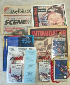 2001 Daytona 500 Race Ticket Program Pair NASCAR Dale Earnhardt Last Race Bundle - Picture 1 of 20