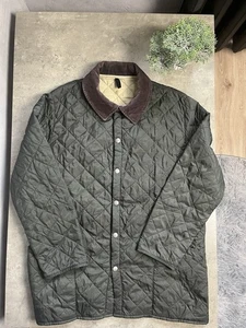 Barbour Men's Heritage Liddesdale Olive Quilted Jacket Size XL - Picture 1 of 10