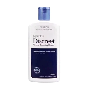 Restoria Discreet Grey Hair Color Restoring Cream Treatment Unisex Natural 250ml - Bild 1 von 12