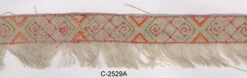 Southwestern Square Embroidery Patch Trim - Image 1 of 1