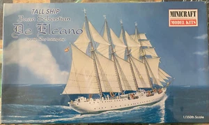 Minicraft Tall Ship Juan Sebastian De Elcano Spanish Navy Training Model Kits - Picture 1 of 3