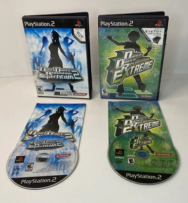 Dance Dance Revolution SuperNova 2/ Dance Dance Extreme Lot. CIB. MINT Condition - Image 1 of 4