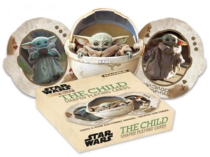 Baby Yoda Star Wars Mandalorian The Child Shaped Playing Cards - FAST SHIP - Picture 1 of 3