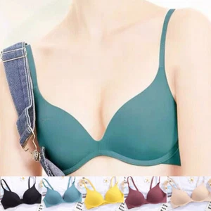 Younger Girls Slender Ladies Bras Pre-teen Bra Sexy Lingerie Wireless Brassiere - Picture 1 of 32