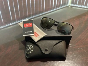 100% AUTHENTIC BRAND NEW RAY BAN LITEFORCE RB3721CH 186/5J POLARIZED SUNGLASSES - Picture 1 of 11