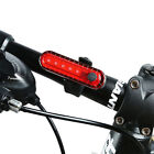 Bike Tail Light USB Rechargeable LED Bright Rear Red Bike Light Taillights