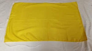 Sehr starke Flagge gelb 50x75 Wind Strand Hotel Retter Motorboot - Bild 1 von 1