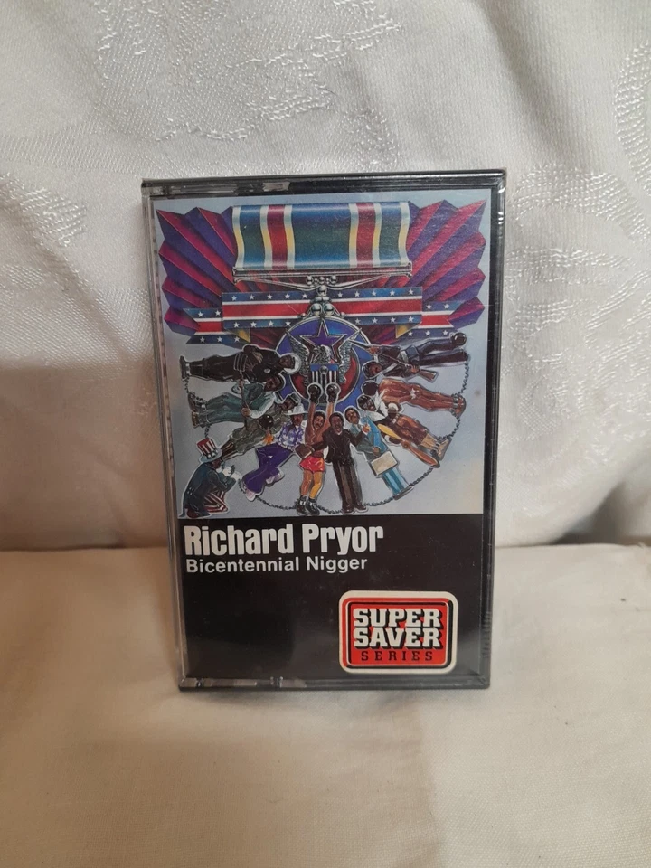 Richard Pryor Bicentennial NI***R Cassette Tape 1976 Sealed Unopened - Image 1 of 4
