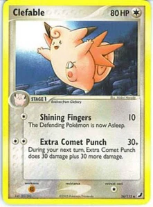 2x (UNSEEN-036) Clefable (U) Pokemon EX Unseen Forces Card # 36 - Picture 1 of 1