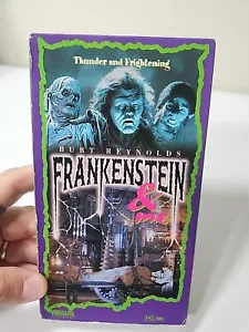 Frankenstein & Me (VHS 1995) Rare Vidmark Cult Burt Reynolds Family Horror Works - Picture 1 of 8