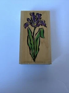 1999 Embossing Arts Co. 1450-E Brush Stroke Iris - Picture 1 of 5
