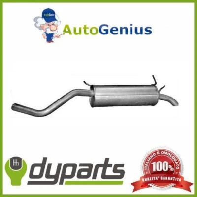 MARMITTA SILENZIATORE POSTERIORE RENAULT MEGANE I Coach 1.6 e 96>99 50686 - Immagine 1 di 4