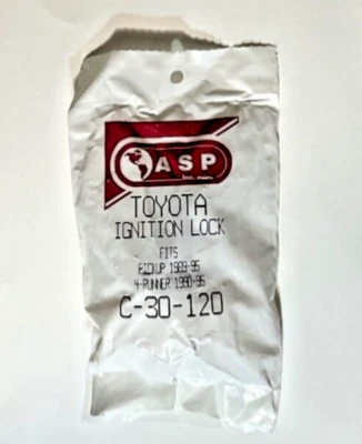New ASP C-30-120 C30120 Ignition Lock Toyota Pickup 4-Runner 1990 91 92 93 94 95 - Image 1 of 4