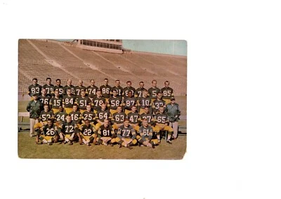 VINTAGE ORIGINAL 1961 GREEN BAY PACKERS 5x7 TEAM PHOTO HORNUNG STARR NITSCHKE - Image 1 of 2