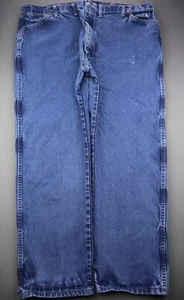 Pantalones de mezclilla para hombre Wrangler 13MWZ pierna recta lavado medio algodón talla 48x30 (Sr 46x29) - Imagen 1 de 9