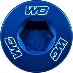 Works Connection Engine Plug Blue 24-450 - Picture 1 of 1