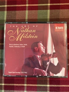 NATHAN MILSTEIN The Art of Nathan Milstein  Capitol Rec. 1955-1966 EMI  3-CD  NM - Bild 1 von 6