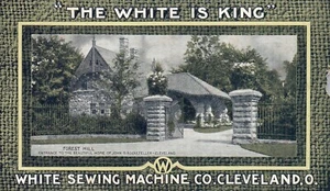 1911 Advertising Cleveland OH OHIO WHITE'S SEWING MACHINE CO - Picture 1 of 2