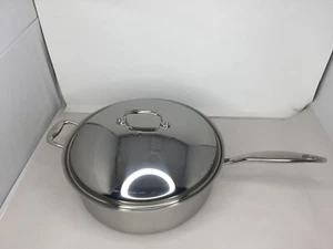HERITAGE STEEL 8 Quart Family Saute con coperchio - Foto 1 di 5