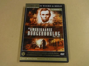 DVD / OORLOG IN WOORD & BEELD - DE AMERIKAANSE BURGEROORLOG 1861 - 1865 - Picture 1 of 2