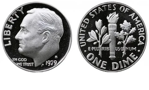 1979 S Proof Roosevelt Clad Dime Cover