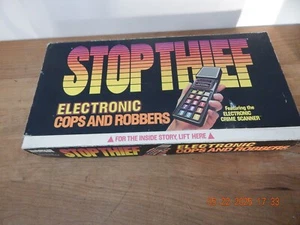 Vintage STOP THIEF Cops and Robbers Board Game.WORKS. 1 CARD MISSING Parker Bros - Picture 1 of 5