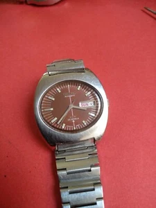 RARE VINTAGE SEIKO DX 6106-5430 BROWN  DIAL AUTOMATIC Watch _1733 - Picture 1 of 10