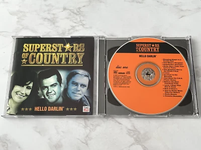 Time Life Music Superstars Of Country Hello Darlin' 2 CD Barbara Mandrell OOP! - Image 1 of 4