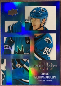 2024-25 Upper Deck UD Portraits #P35 Shakir Mukhamadullin San Jose Sharks RC - Picture 1 of 1
