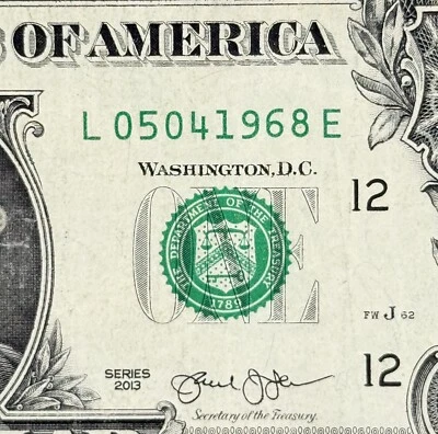 May 4th 1968 May 4 1968 5th April 5 1968 Birthday Dollar Serial Number - Image 1 of 3