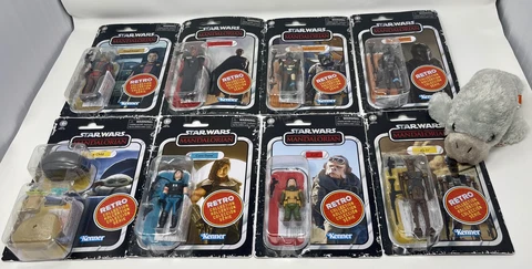 Lot of 8 NEW Star Wars Figures, The Mandalorian, Cara Dune, The Child, Kuiil! Cover