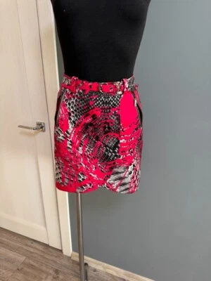 Minifalda Just Cavalli serpiente talla S Foto 1 de 4