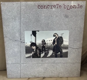 CONCRETE BLONDE - Self-titled debut (1986) LP Record +inserts. NEAR MINT vinyl - Picture 1 of 9