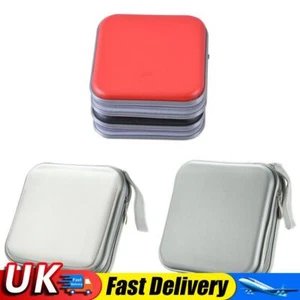 40pcs Capacity Disc CD DVD Wallet Storage Organizer Case Holder(Red) UK - Afbeelding 1 van 10