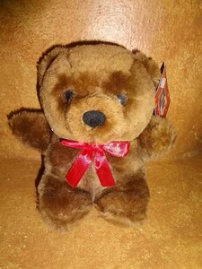 Plush Teddy Bear Brown 6" Easter Parade Has Tags NEW - Picture 1 of 1