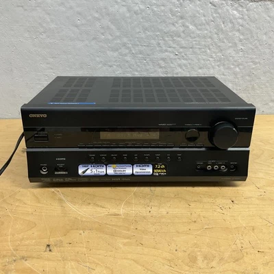 Onkyo TX SR607 7.2 Channel HDMI Home Theatre AV System Tested and Working - Image 1 of 4