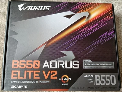 B550 Aorus Elite V2 (AMD Socket AM4 MotherBoard) - Photo 1/4